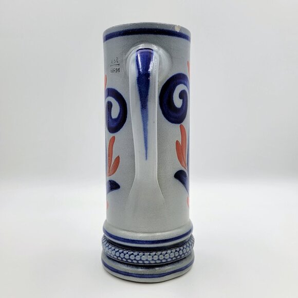 Vintage German Beer Mug Stein Musikzug Rote-Husaren MCC Ober-Morlen Read - Picture 5 of 10